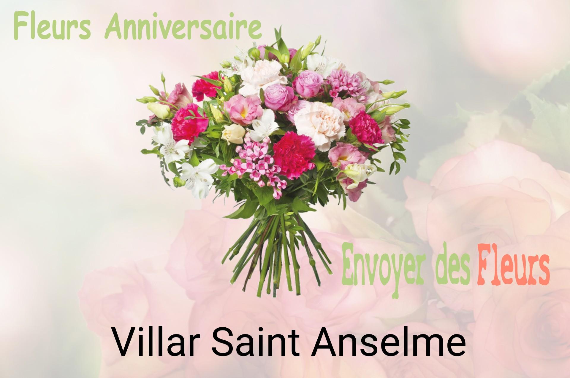 Bouquet de fleurs d’anniversaire livré à Villar-Saint-Anselme